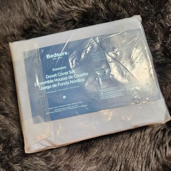 Duvet Cover Set Bedsure-Blue Full/Queen - Picture 5 of 8